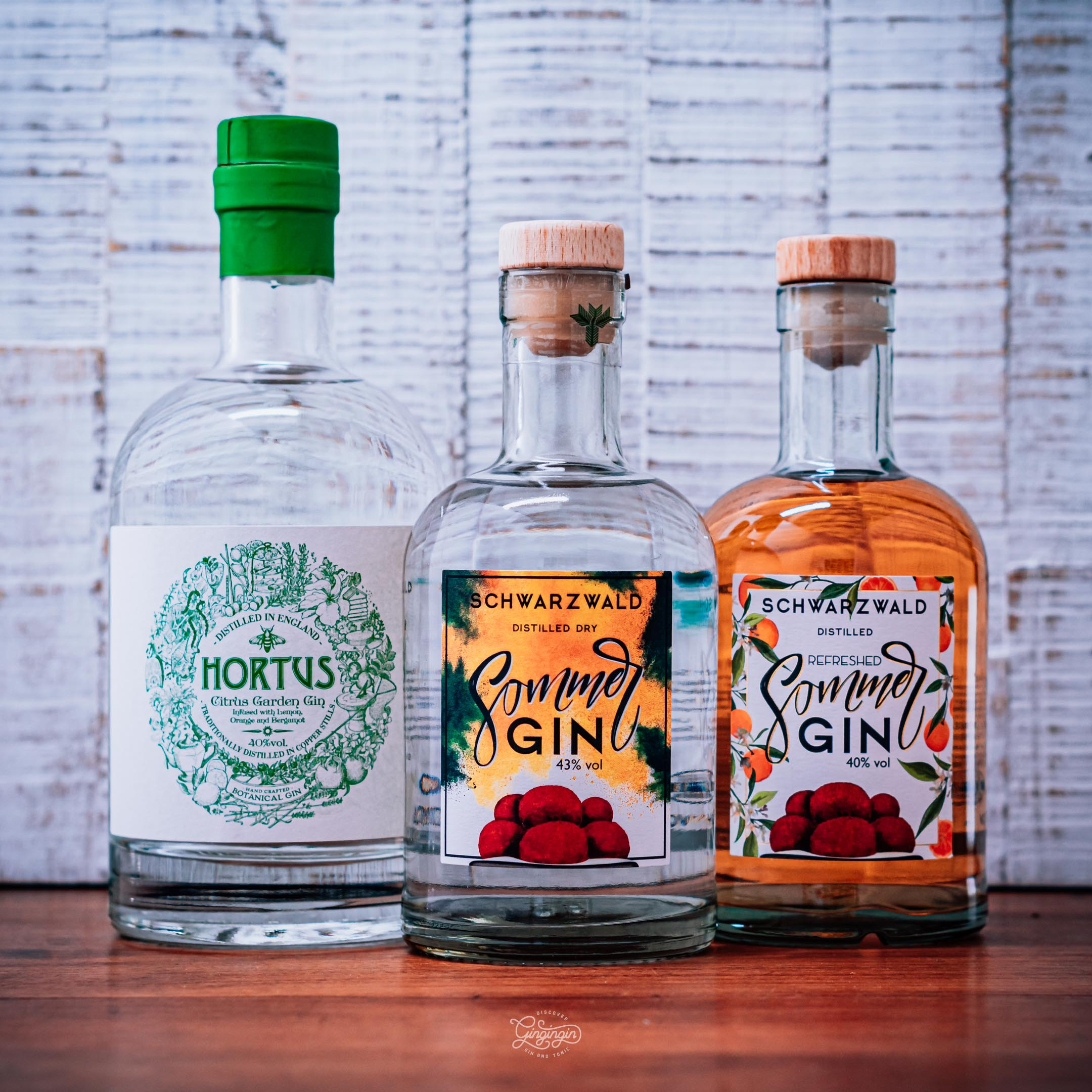 Lidl Gin vom Discounter - Hortus und Schwarzwald Gin
