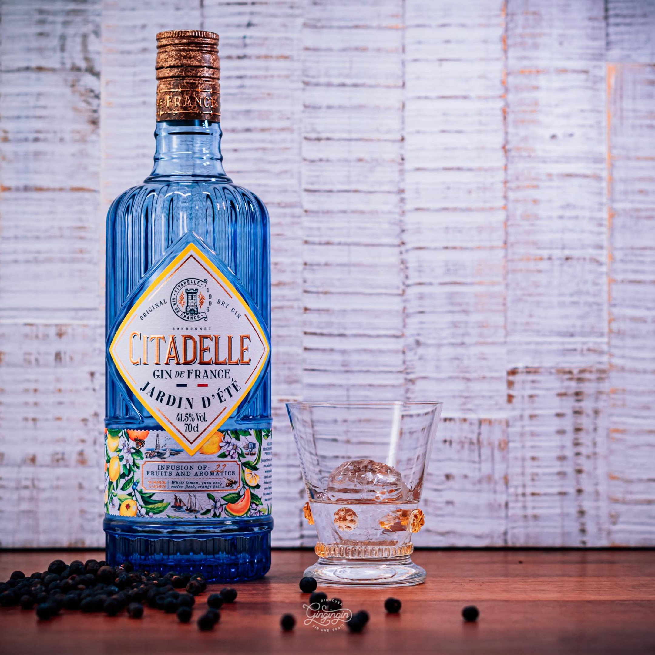 Citadelle Jardin d'été Gin mit Eis